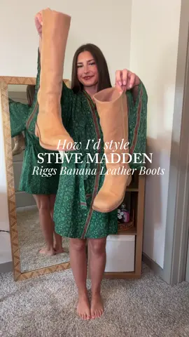 i like these boots as much as I like my hats! 🍂Boots are Riggs Banana Leather Boots from @stevemadden #fallfashion #fashion #falltransitionoutfit #OOTD #outfitinspiration 