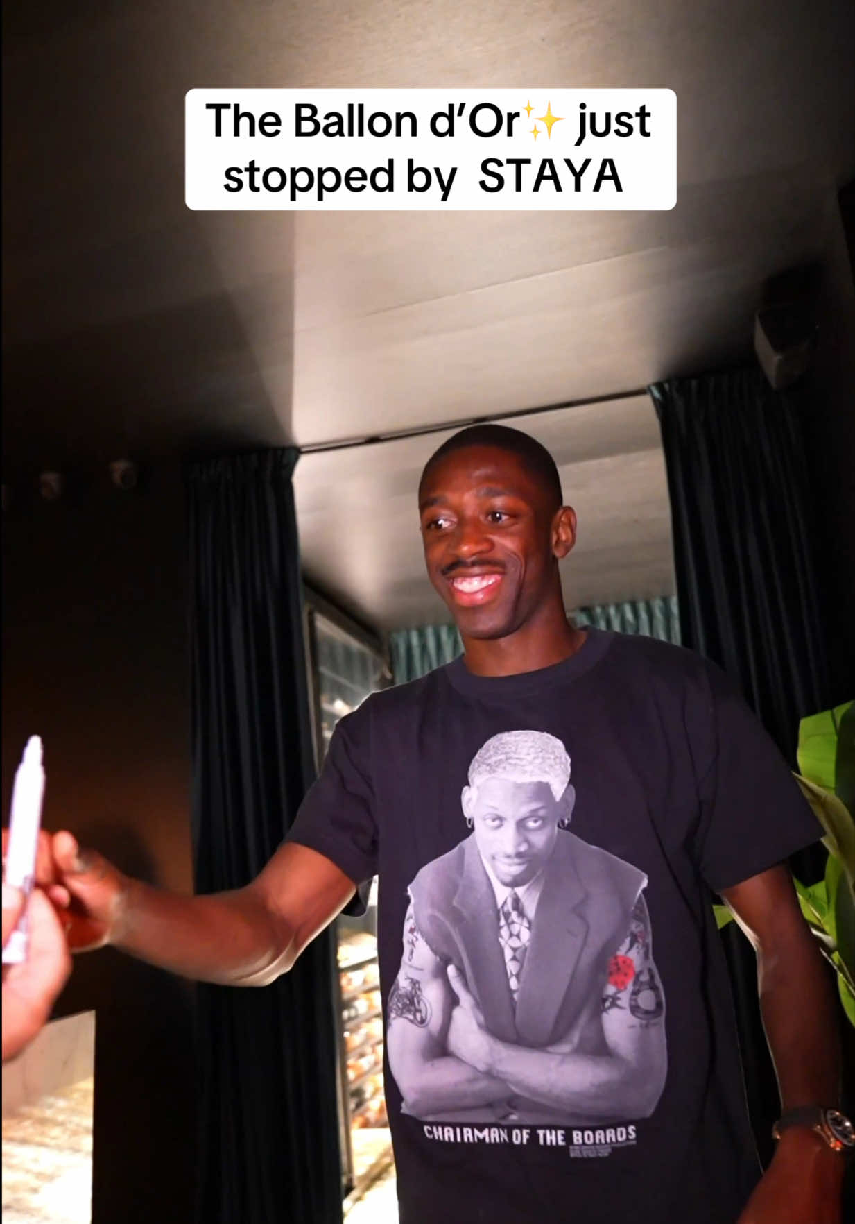 #ballondor #dembele #staya #celebrity #football 