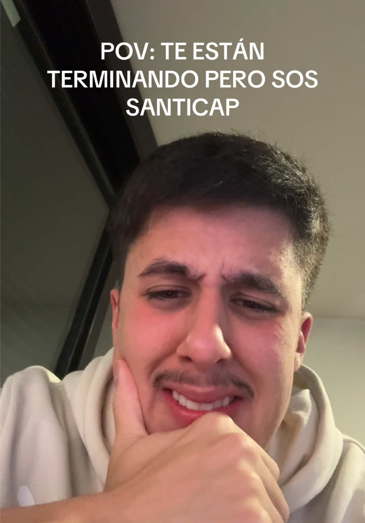 😢😢😢 #santicap 
