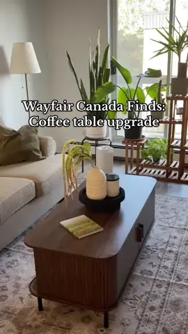 After 4 years, it was definitely time to replace my old coffee table, and this beauty was the perfect replacement from wayfair! It has soo much storage that can be hidden which I love! Check the link in my bio to get yours!  #ad #WayfairCanada #WayfairCreator @Wayfair Canada #wayfairfurniture #livingroomupgrade 