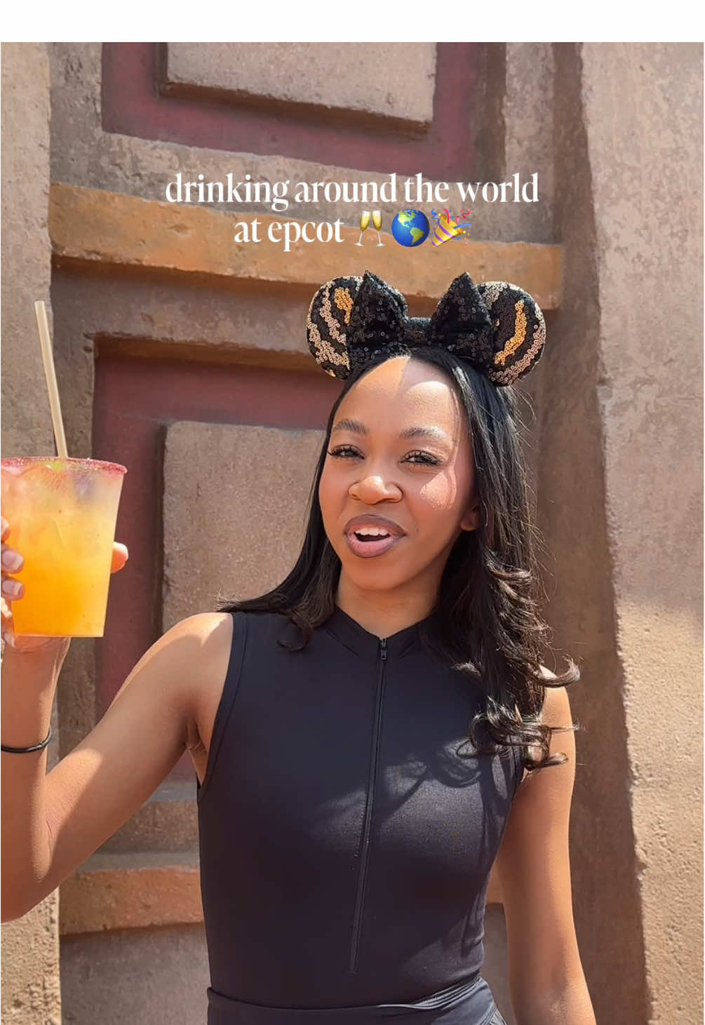 Replying to @Niyah Alexis come drinking around the world at epcot with me 🥂 this was from a few months ago because i actually had a drink in every country! #epcot #drinkingaroundtheworld #disneyworld #epcotdrinkingaroundtheworld 