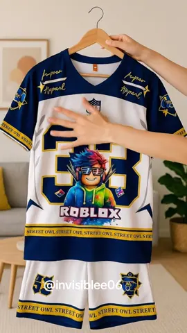 Baju Jersey Anak Bahan Dryfit ROBLOX, Fikssss harus punya ini mah🤩 #onesetmurahberkualitas #bajujersey #setelananakviral #onesetmurah #roblox 