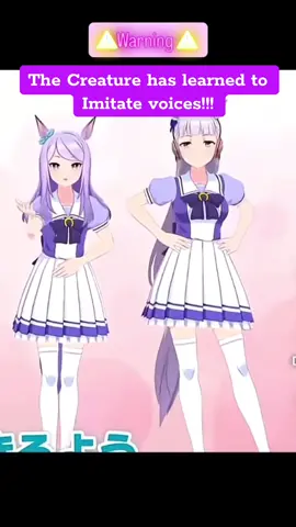 She thankfully has only used this power to ragebait McQueen😰 #umamusume #umamusumeprettyderby #fyp #anime #meme 