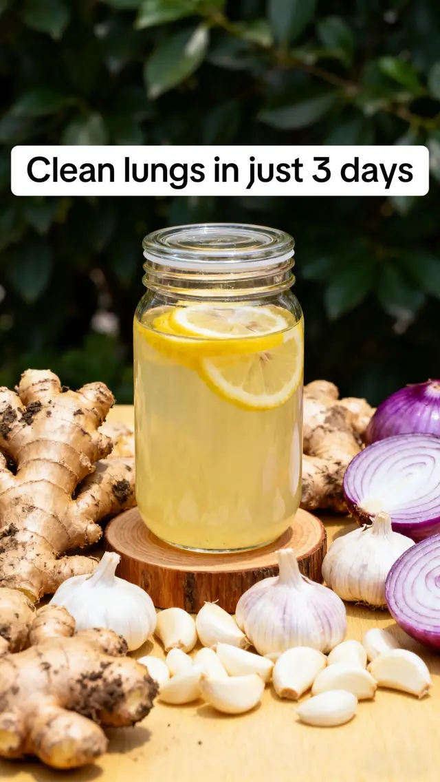 Homemade drink to clean lungs #health #naturalremedies #healthylifestyle #recipes #lungs 