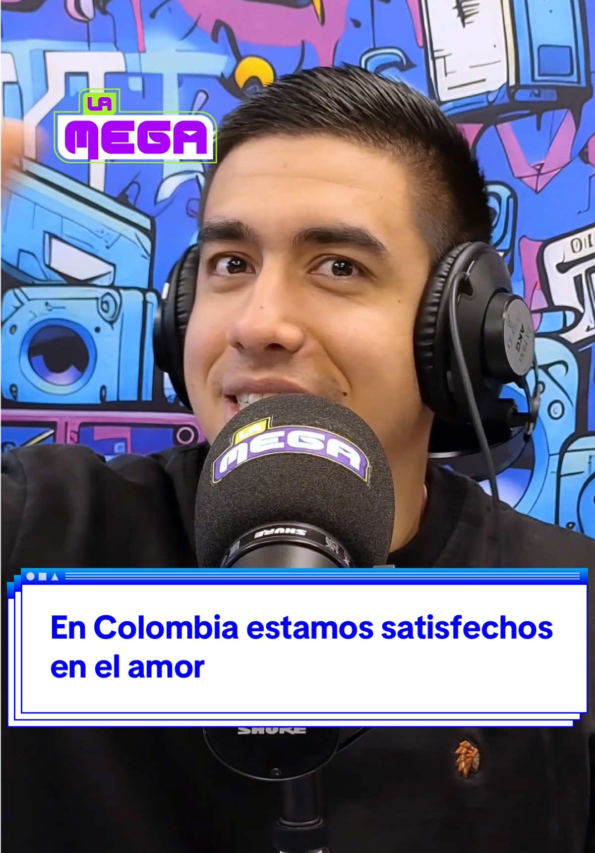 En Colombia estamos satisfechos en el amor #elmañanero #lamega 