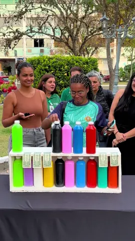 Jogo da garrafa acerte as cores #desafio #brincadeira #game #cores