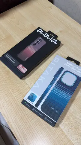 Unboxing the best phone case from PITAKA! ❤️🔥📱 @Pitaka  #pitaka  #phonecase  #samsunggalaxys25ultra - hubby 👏🏻 #iphone16pro - 🙌🏻 #fyp 