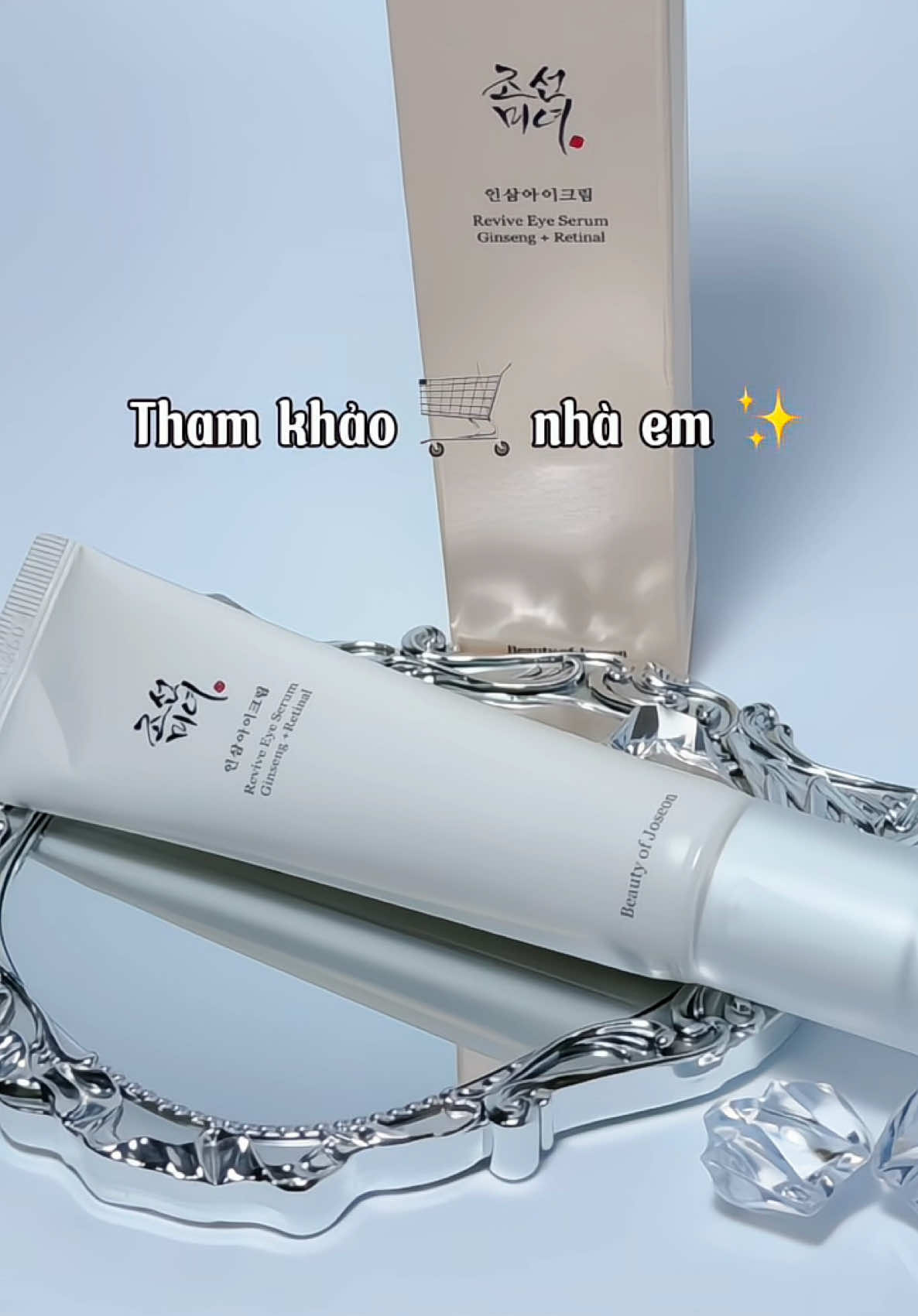 Tưởng kem mắt là vô thưởng vô phạt. Đợi 30tủi đi rồi biết😡😡 #kemmat #beautyofjoseon #duongmat 