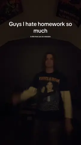 Look how relatable I am #fyp #08 #homework #school #longhairmen 