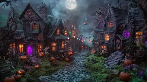 Haunted miniature and introducing vampires castle 