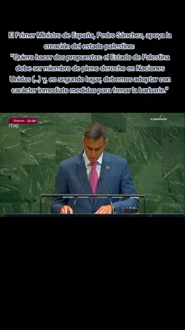 🇪🇸🇺🇳🇵🇸🇮🇱📰📰📰📰📰🚨 #Me #españa #tik #tok #viral   El Primer Ministro de España, Pedro Sánchez, apoya la creación del estado palestino:  