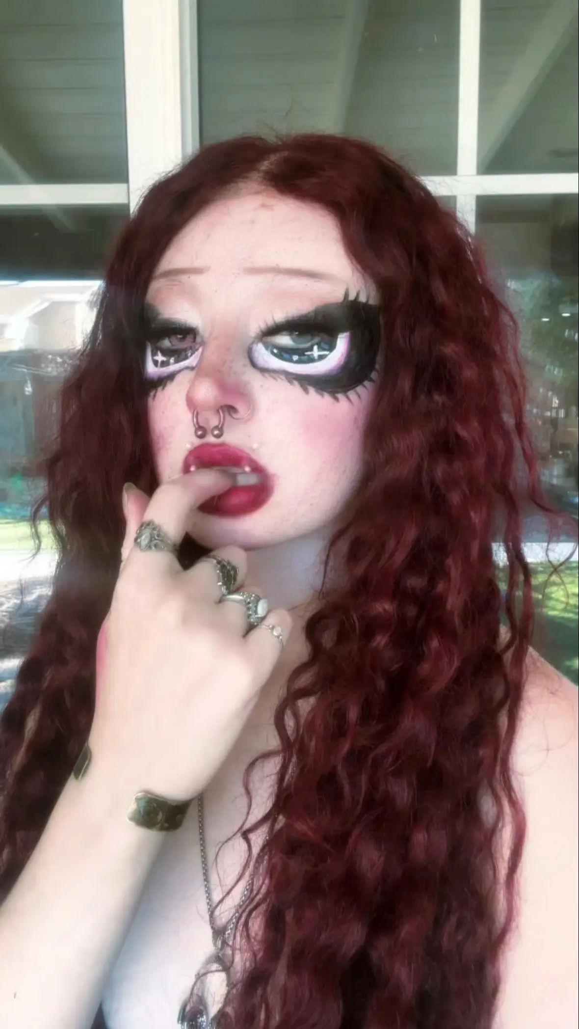 #dollmakeup #bigeyes #altmakeup #halloweenmakeup #makeupinspo 