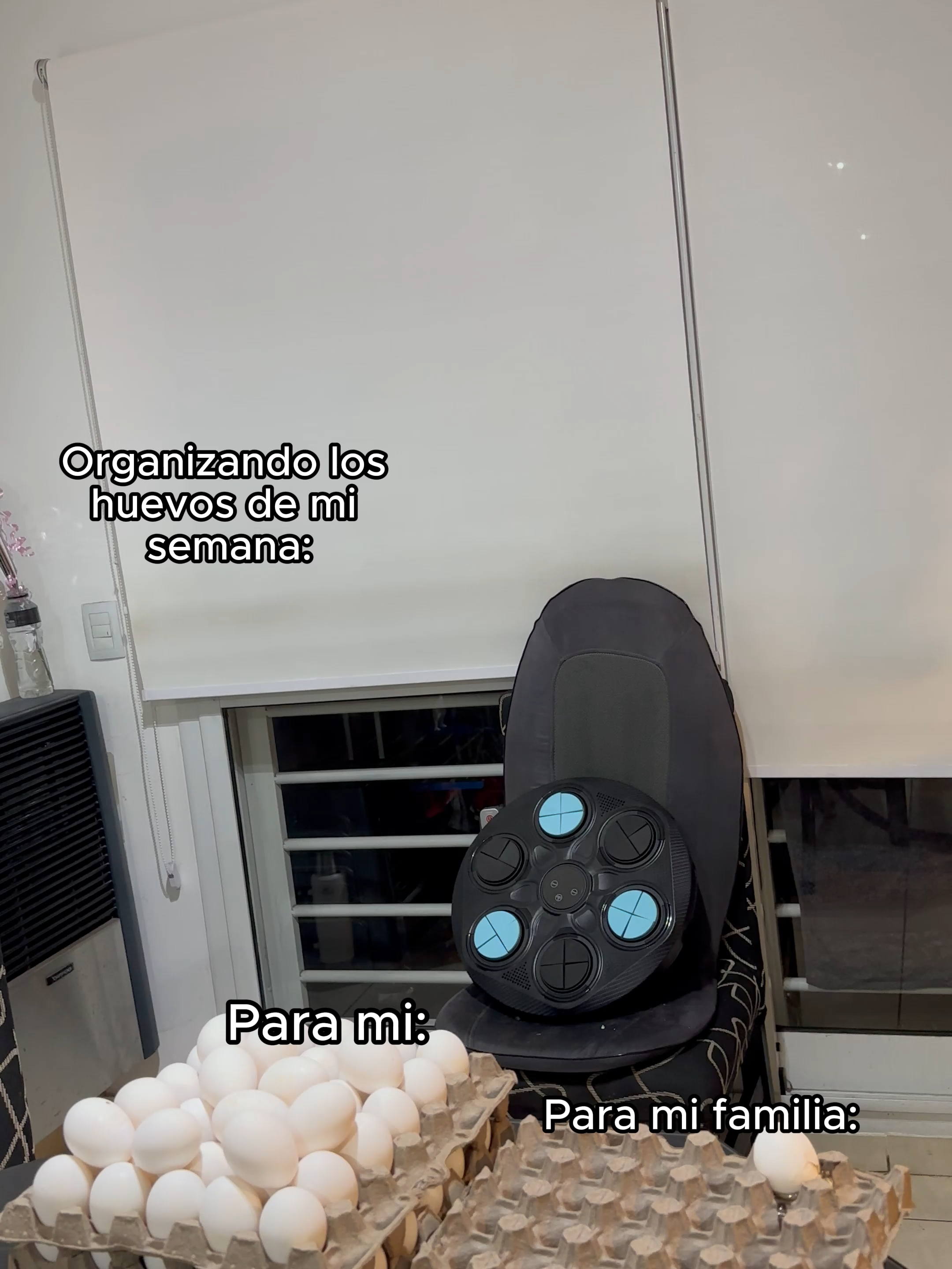 Perfectamente equilibrado...  #gym  #huevos #fuark