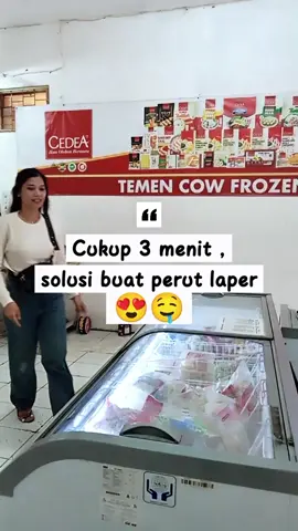 Praktis banget tanpa perlu lama2 nahan laper ❤️ @cedeaseafoodofficial  #CedeaIkanOlahanBermutu #CedeaNikmatnyaPasti 