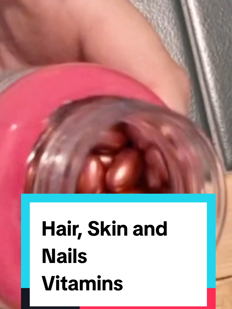Hair skin and nails multivitamin. #hair  #skin  #nails  #womenshealth  #biotin 