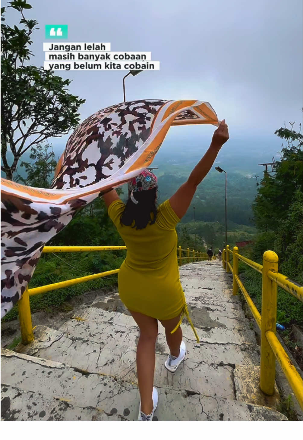 Move on yuk”  #tiktoksarahardhelia #jejakpetualangku #tiktokviral #explorealam #explore 