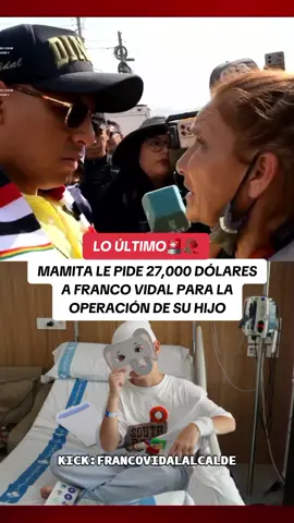 Niño sufre de Leucemia ❤️‍🩹 #francovidalalcalde #peru🇵🇪 #noticias #paratii #triste 