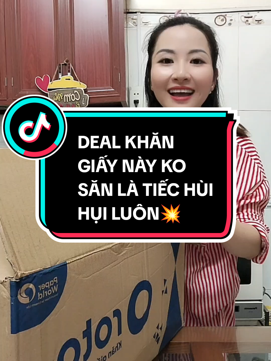 DEAL KHĂN GIẤY NÀY KO SĂN LÀ TIẾC HÙI HỤI LUÔN💥 #khangiay #giaydanang #xuhuong #roto #khangiaydanang 