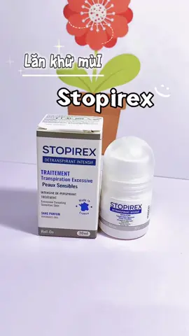 Lăn khử mùi Stopirex. Không gây vàng áo- Không gây thâm nách- Không mùi. Ngăn tiết mồ hôi ngăn mùi cơ thể tận 72 giờ #lankhumui #lankhumuistopirex #stopirex #yfpシforyou 