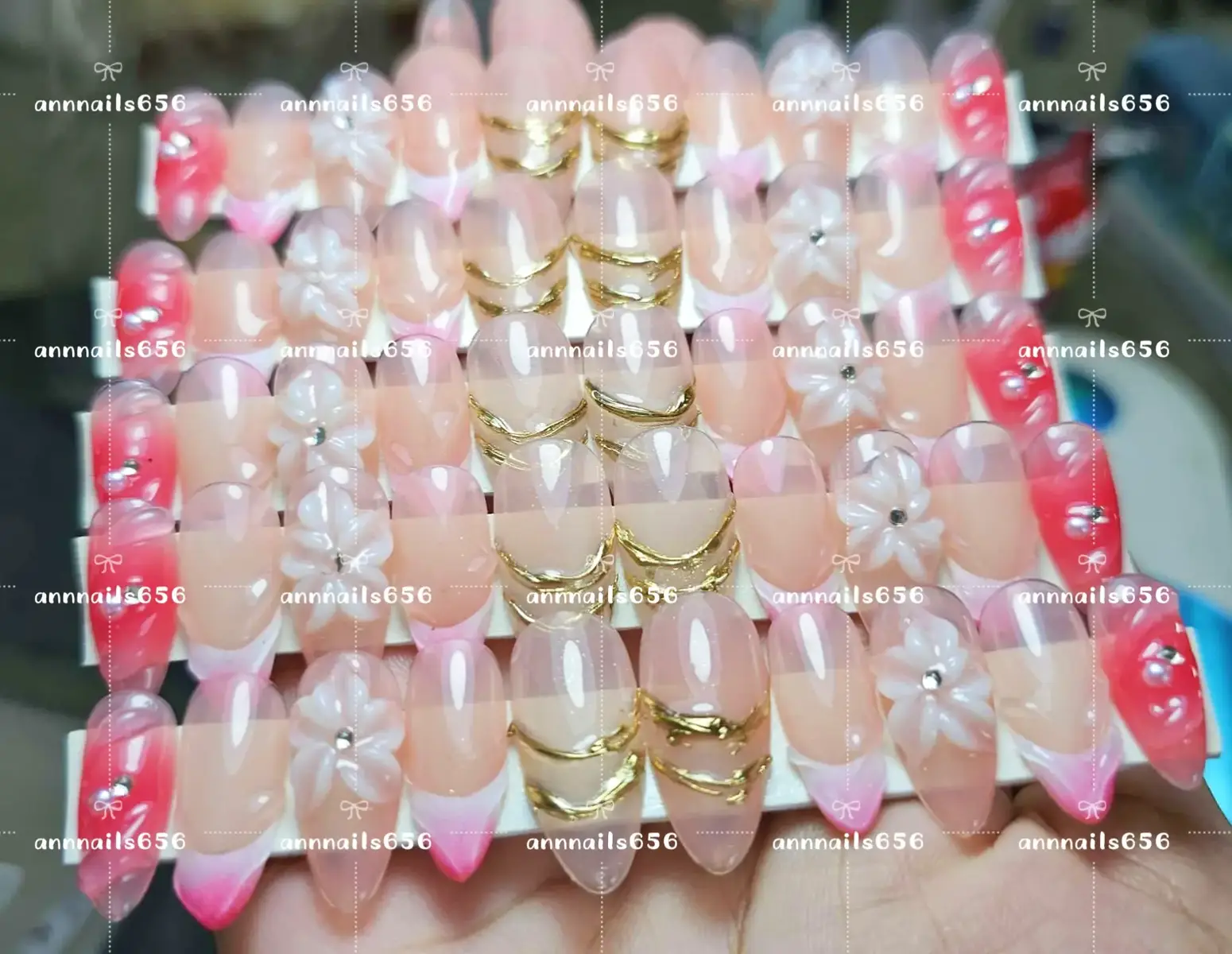 เล็บปลอมต้อนรับซัมเมอร์นะคะ #annnails656  #annnails  #ร้านเล็บปลอมพี่แอน  #เล็บปลอมร้านพี่แอน  #ร้านเล็บพี่แอน 