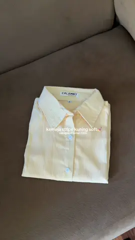 lucu bgt bikin cerah ke kulit😍 #outfitinspo #fypシ #stripe #kemeja #shirt 