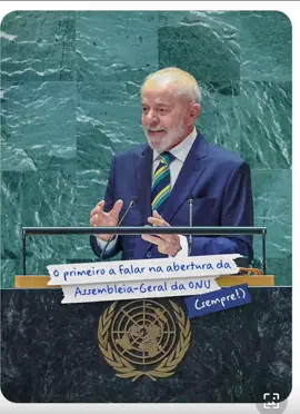 Nosso presidente discursando na ONU #Lula2026 #L #Lula 
