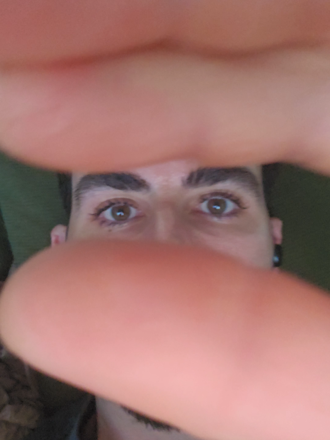 petit essai. #oceaneyes #browneyes 