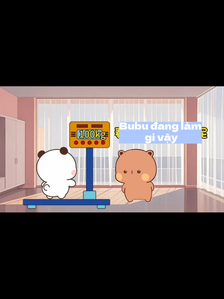 Phương thức giảm cân độc lạ của Bubu #bubududu #trending #一二布布 #fyp #tinhyeu