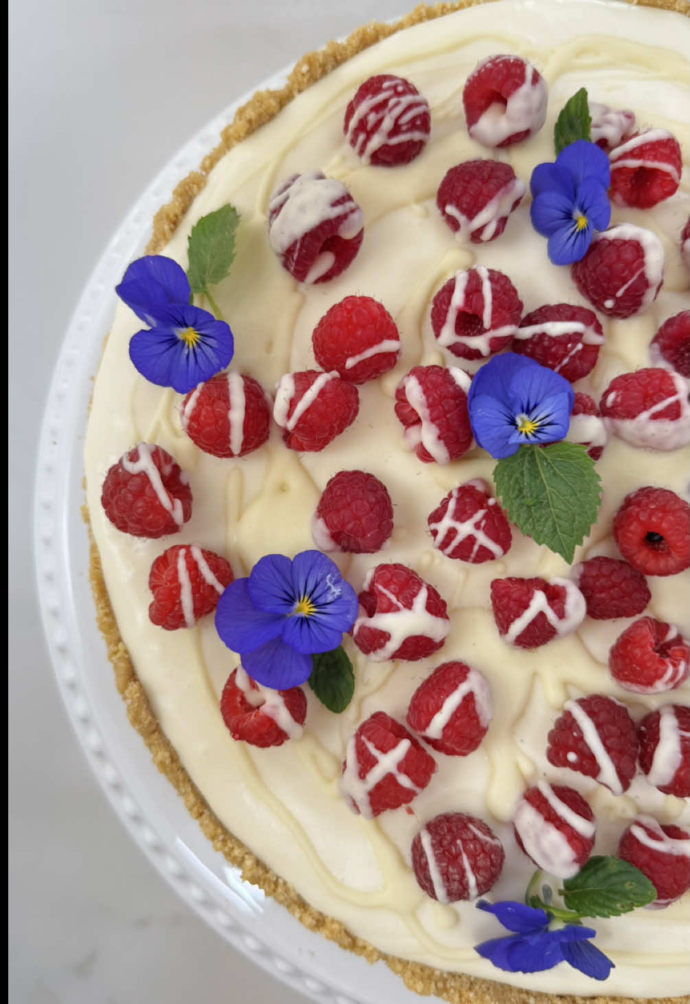 El cheesecake más suavecito del mundo 🍫🍓✨ Suavecito, cremoso y con ese sabor inconfundible del Carlos V Blanco que lo vuelve pura tentación!  Una base doradita y crujiente, un relleno que se derrite en la boca y esas frambuesas frescas que le ponen el contraste perfecto. Un postre elegante, ligero y absolutamente irresistible 💫 El Carlos V Blanco es tan versátil que te ayudará a darle un toque especial a todos tus postres. Además lo encontrarás fácilmente en Mercado libre o Amazon.🛒 @nestleprofessionalmx  #publicidad #carlosV 🤩 ¿Con quién lo compartirías? ¿Eres team chocolate blanco o chocolate con leche? 👩🏻‍🍳 Etiqueta a tu cómplice de postres y cuéntame si quieres que te comparta la receta. Dulces besooos💗 #paulinaabascal #fy #viral 