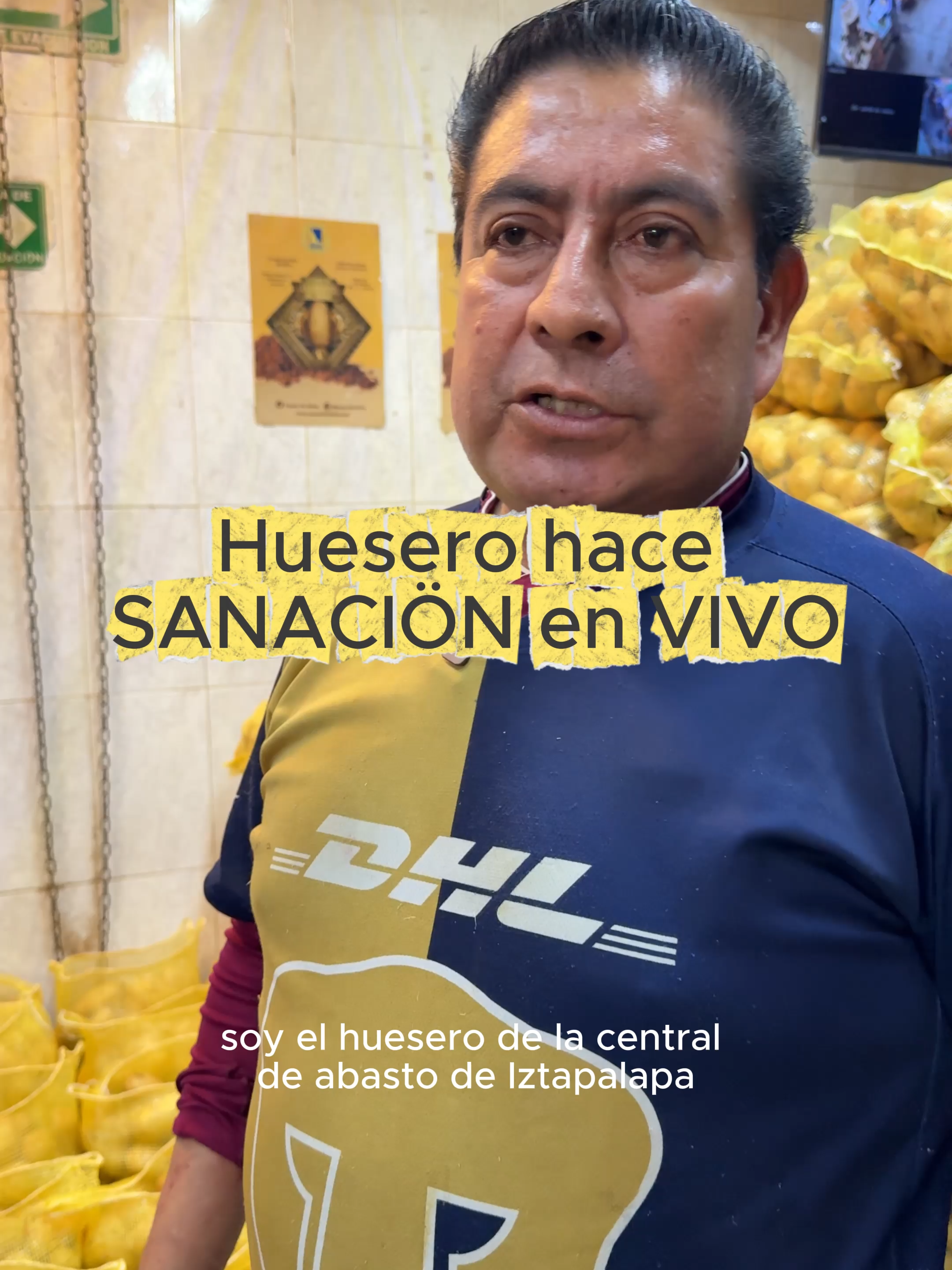 Huesero hace sanación al instante #centraldeabastos #huesero #lesiones