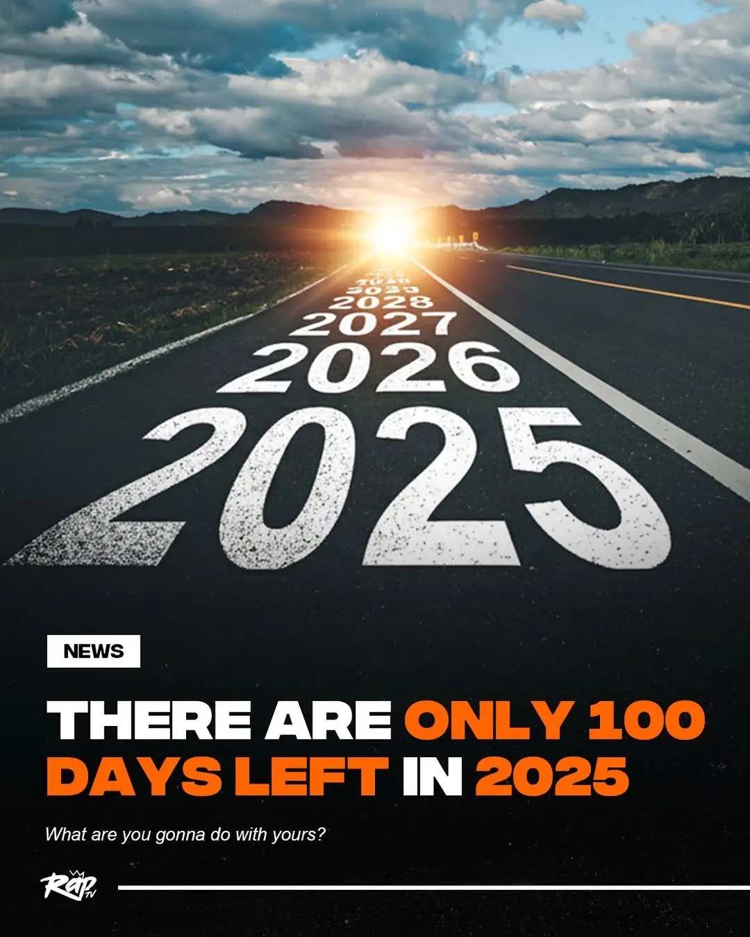 There are only 100 days left in 2025‼️👀 How are those New Year's resolutions lookin⁉️🤔