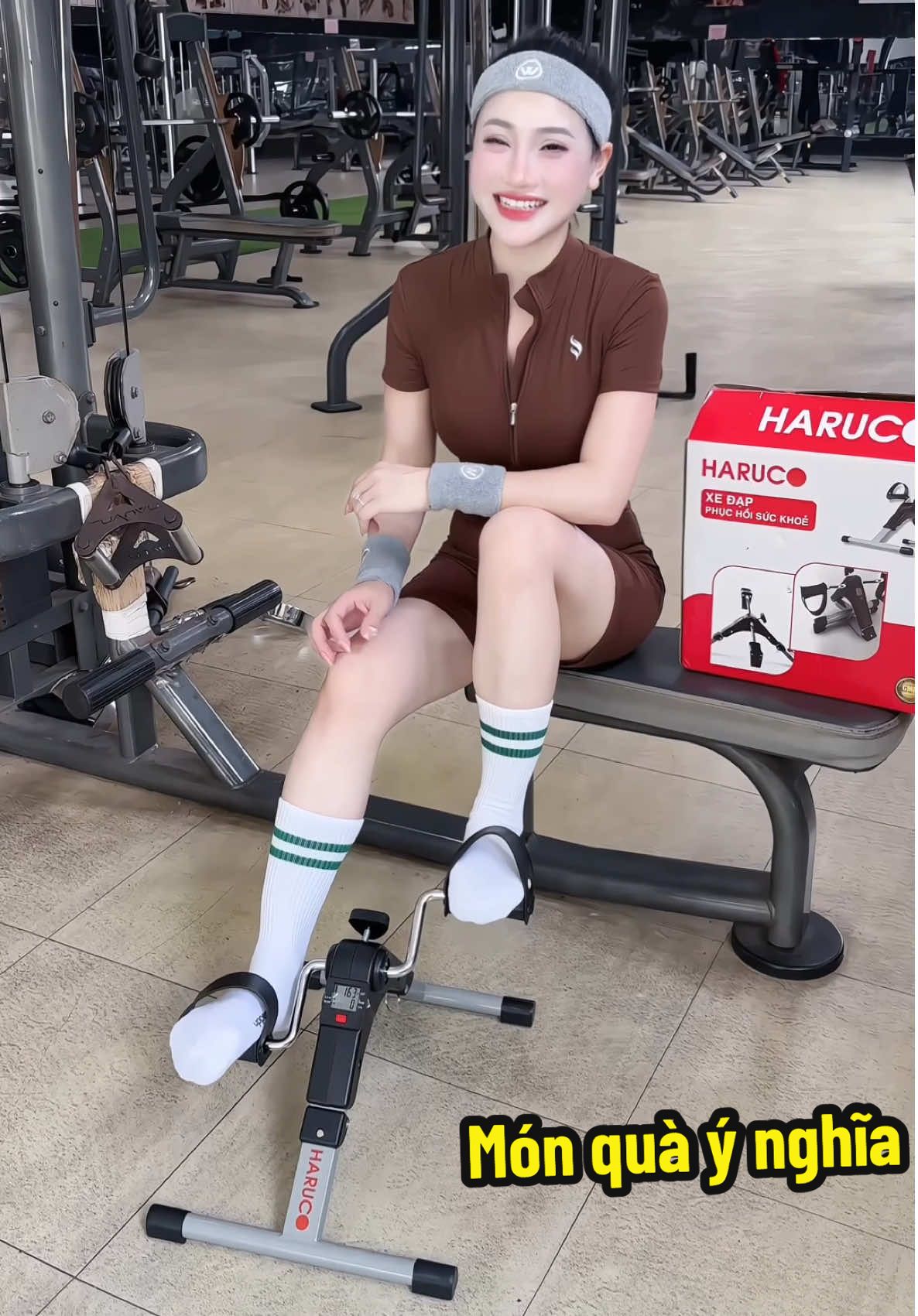 Xe đạp phục hồi sức khoẻ #haruco món quà ý nghĩa cho mọi gia đình #xedap #thethao #xuhuong #maytap 