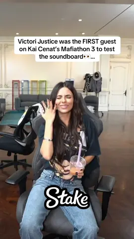 Victori Justice was the FIRST guest on Kai Cenat’s Mafiathon 3 to test the soundboard👀… #kaicenat #victoriajustice #mafiathon3 