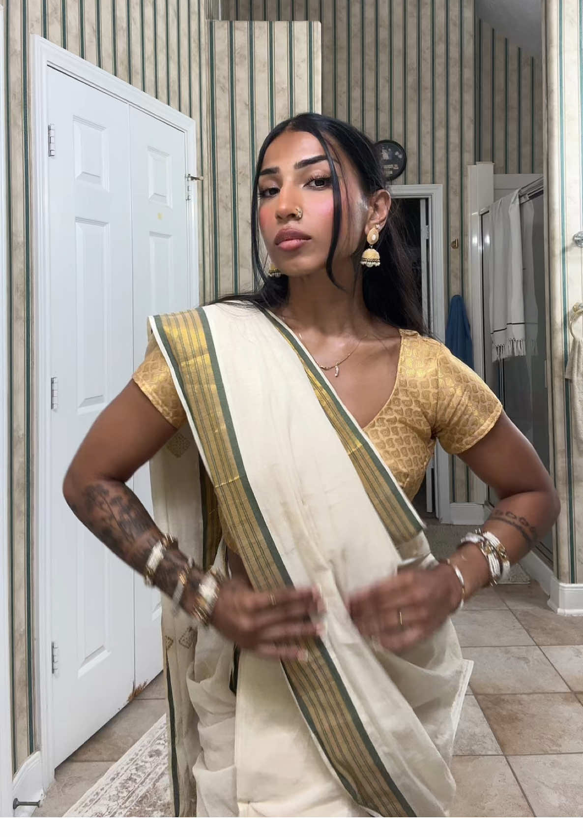 Onam ootd #onam #indian #foryou 