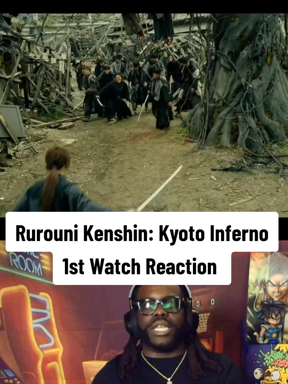 Rurouni Kenshin Koyto Inferno 1st Watch Reaction #tiktoklive #livehighlights #rurounikenshin #moviereview #movierecommendation 