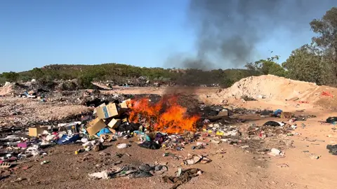 2. Burning trash - Burning trash releases toxic pollutants that harm human and environmental health, contributing to air pollution, respiratory illnesses, and climate change.
