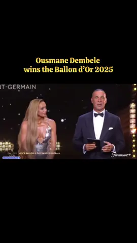 Ousmane Dembele makes history as he wins the Ballon d’Or  Vượt qua đối thủ lớn nhất Lamie Yamal, Ousmane Dembele giành giải Quả bóng vàng 2025.