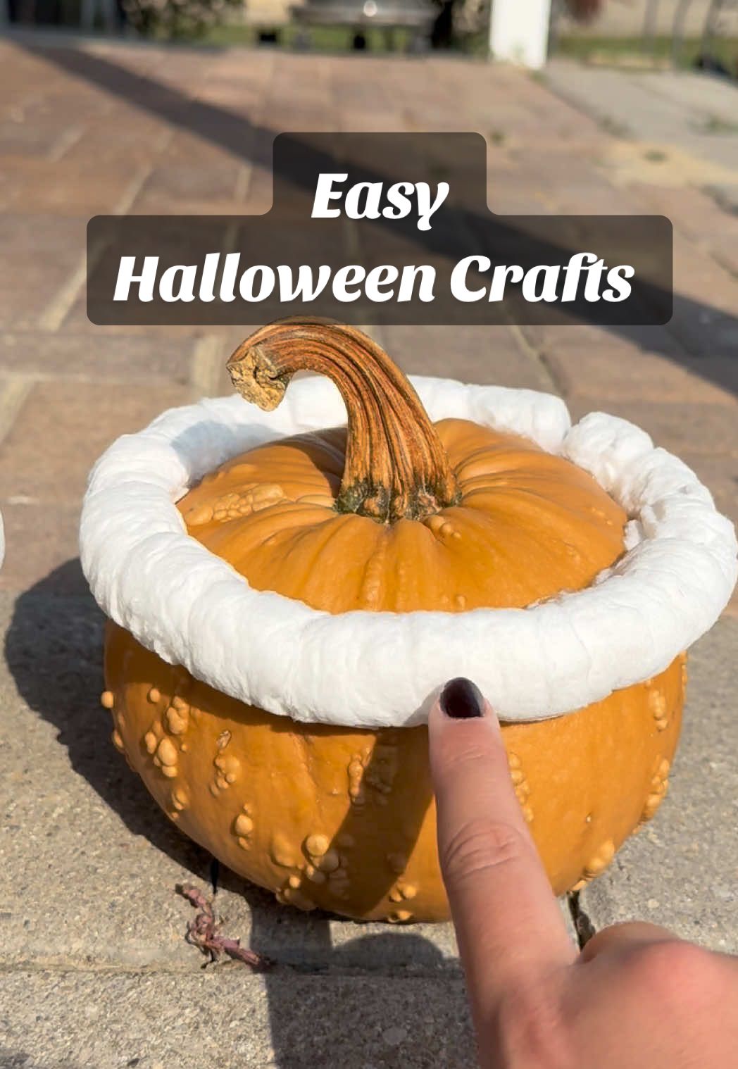 Im taking you with me as I’m trying new things btw!! Im going to paint 1 pumpkin purple and the other glowy orange/yellow  #halloweencrafts #pumpkinpainting #pumpkincarving #halloween #craftideas 