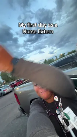 So happy to start my externship and really get into this nursing career of mine! #nursingstudent #gcuabsn #nurseextern #nursingschool #boymom 