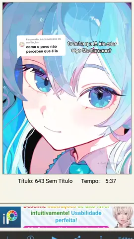 A responder a @muffin_furr Minha arte da Miku 🫶 eu fui juntando as camadas conforme fui colorindo, tenho todos os speed art no perfil #art #miku 