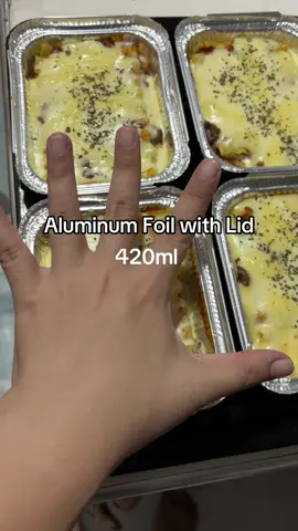 Aluminum foil with lid #affiliatemarketing #lasagnapackaging #aluminomfoiltray #fyppppppppppppppppppppppp #fy 