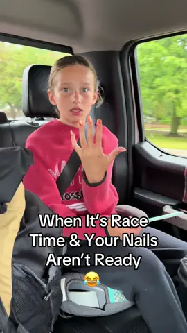 It’s race time forget the nails!! #nailtok #nails💅 #daughtersoftiktok #crosscountry #Running 