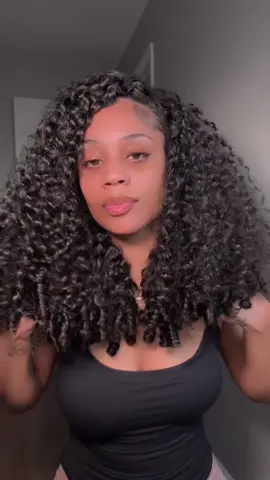 🤩🤩 @ISEEHAIR  #curlyflipover#halfwig#wiginstall#naturalwig#leaveout 