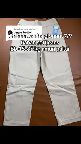 Membalas @sadstory terimaksih banyak ya kak semoga lancar rejekinya dan jadi langganan.amiin😇#celanawanita#celanajumbowanita#celana7per9#fashion#tiktokshop 