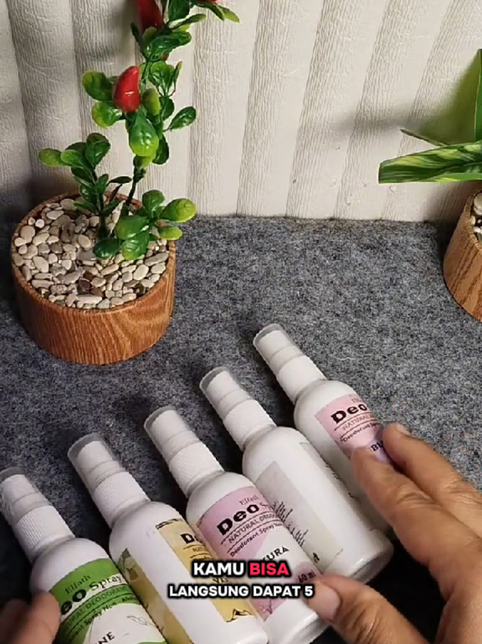PAKET ISI 5 DEODORANT TAWAS MENGHILANGKAN BAU BADAN DAN MEMUTIHKAN KETIAK #deodoranttawas #penghilangbaubadan #ketiakcerah #deoelfath #deodorannatural 