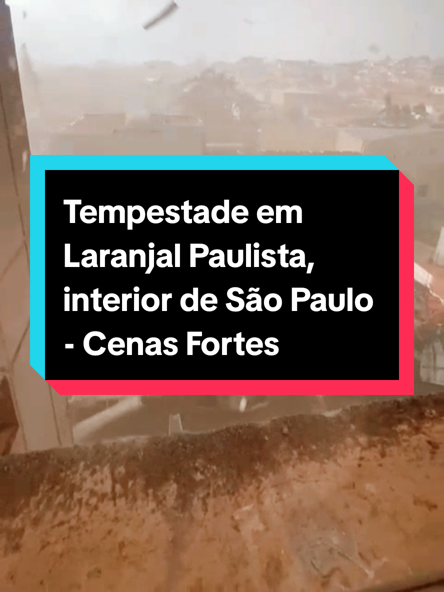 Tempestade castiga a cidade de Laranjal Paulista, nesta segunda-feira. Moradores foram pegos de surpresa por ventos acima de 100 KM. Vários pontos da cidade foram destruídos. #laranjalpaulista  #tempestade #ciclone #furacão #tornado 