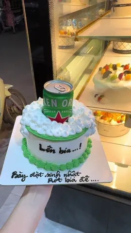 Lên biaa….. mẫu bánh kem bia cho nam càu tiệm ạ🥰😅#hottrend #viral #happybirthday #banhkemhanoi #banhsinhnhat 