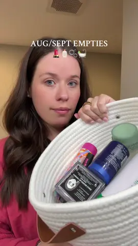 emptiessss @Not Your Mother's @amika @Ouai Haircare @LUMIFY Eye Drops @CeraVe @HANYUL_US @Huda Beauty @Benefit Cosmetics @Haus Labs #empties #makeup #skincare #hairproducts #shopping 