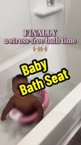 Made bath time 10x easier 🙌 Every parent needs this & it’s the BEST baby shower gift 🥹@morefeel  #babymusthave #babybathtime #bathseatforbabies #momhack #babytok 