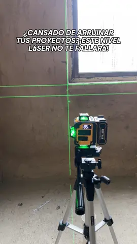 One setup, four directions, zero stress #alloymanTool #Laser #Level #with #Tripod #viral #tiktokshop #DIYPro #StraightLines #HomeProjects #lasertools 
